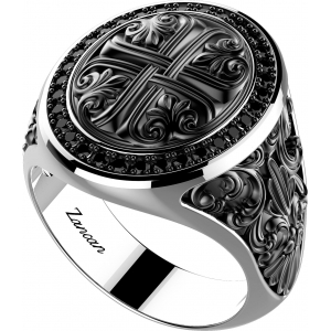 ZANCAN Gotik Silver Ring EXA151