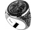 ZANCAN Gotik Silver Ring EXA151