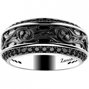 ZANCAN Gotik Silver Ring EXA145